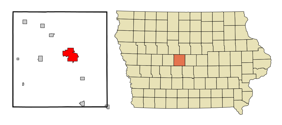 Map of Boone
