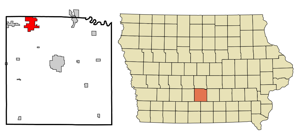 Locator map of Norwalk