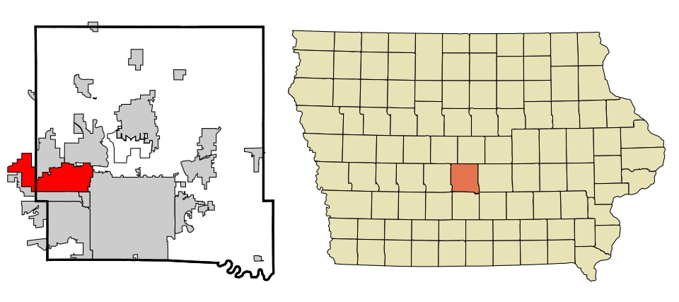 Map of Urbandale