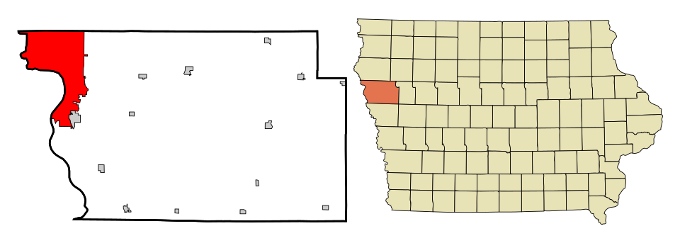 Locator map of Sioux
