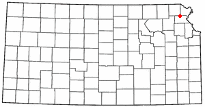 Locator map of Huron
