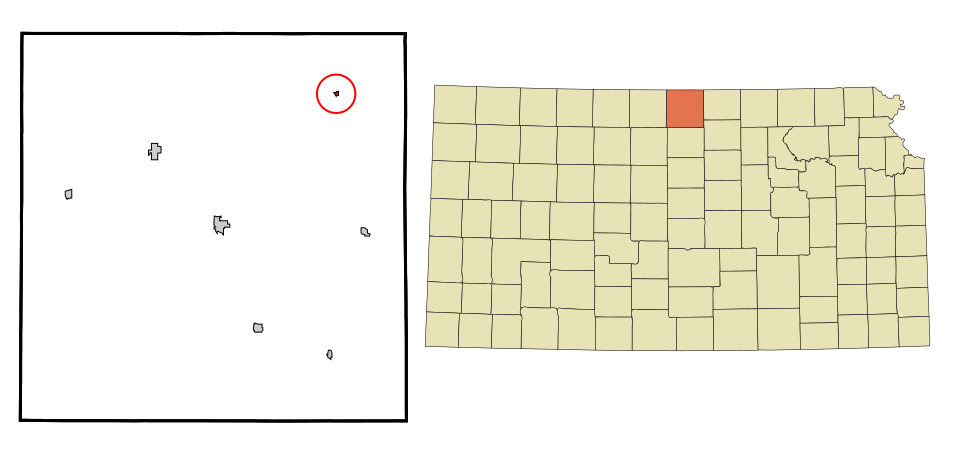 Locator map of Webber