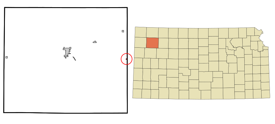Locator map of Menlo