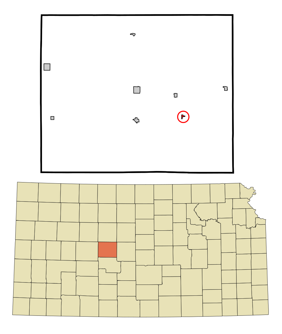 Locator map of Timken
