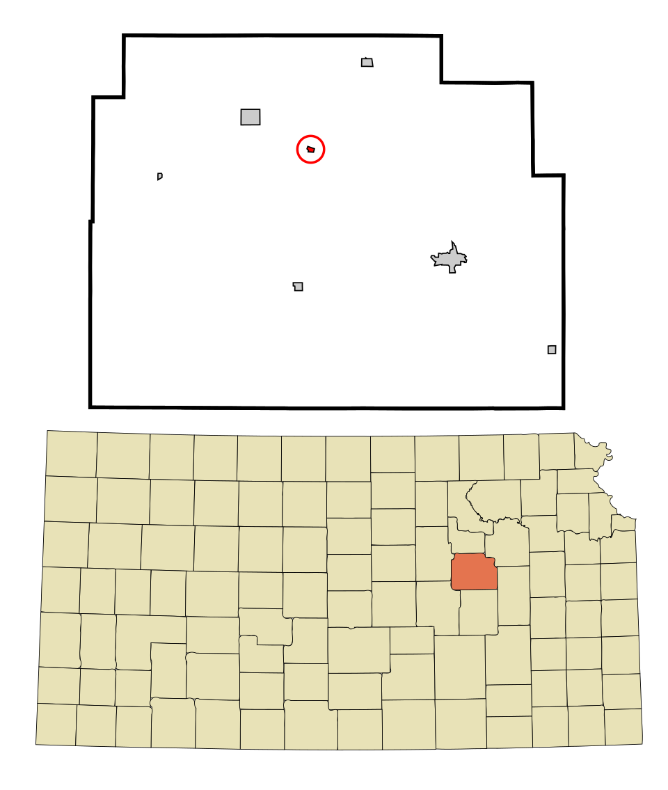Locator map of Parkerville