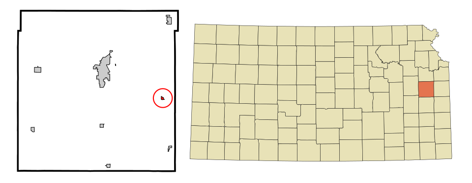 Locator map of Rantoul