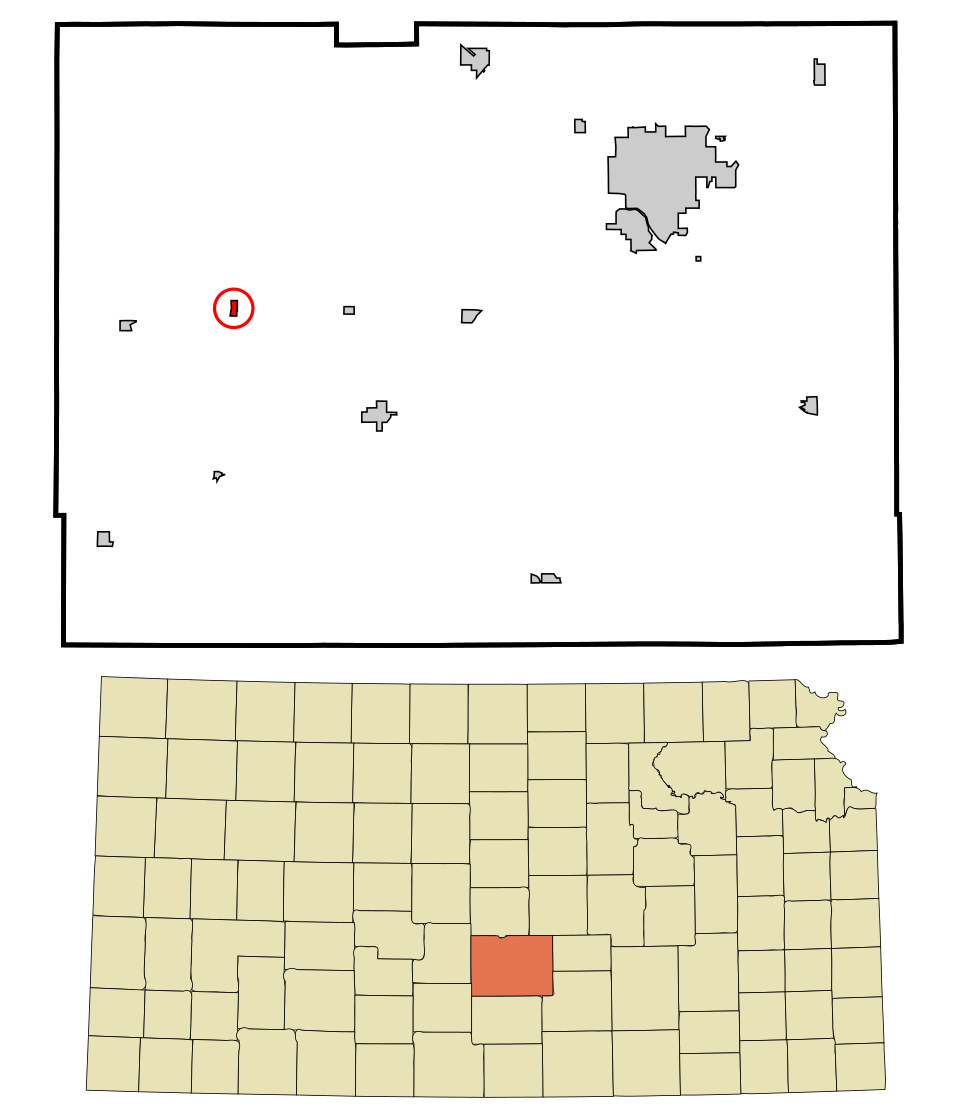Locator map of Plevna