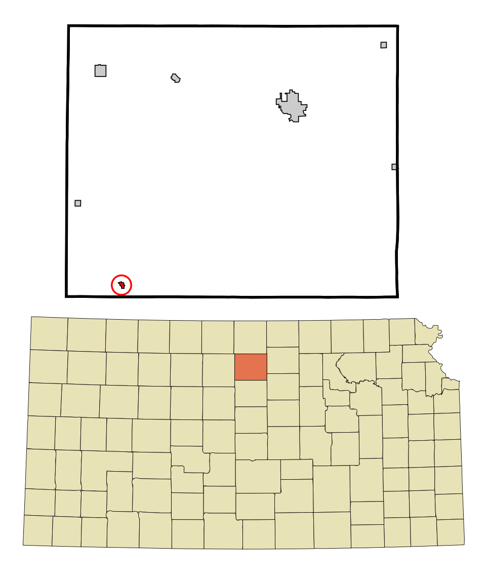 Locator map of Hunter