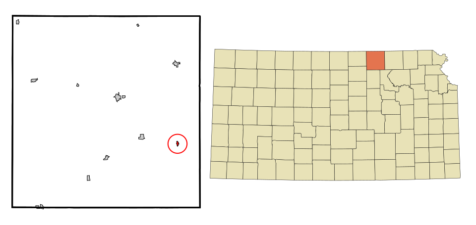 Locator map of Barnes