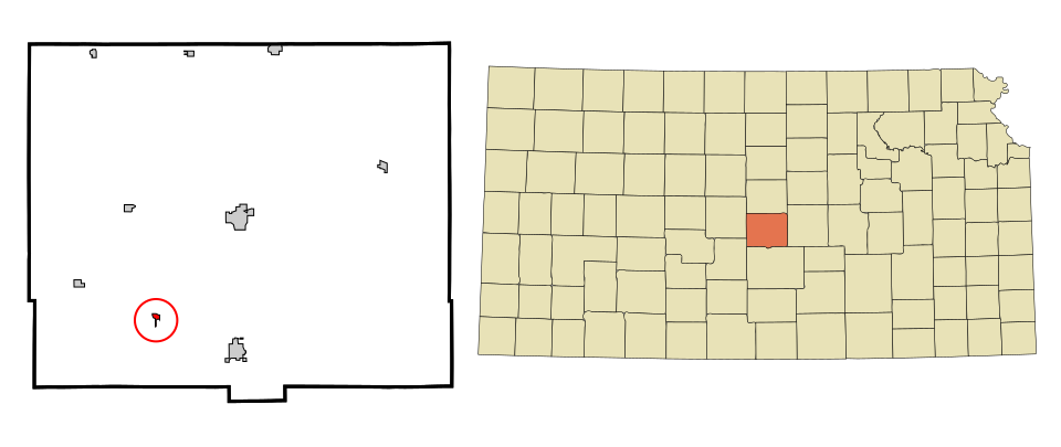 Locator map of Alden