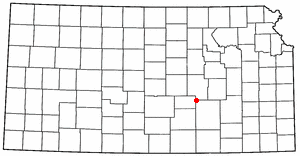 Locator map of Elbing