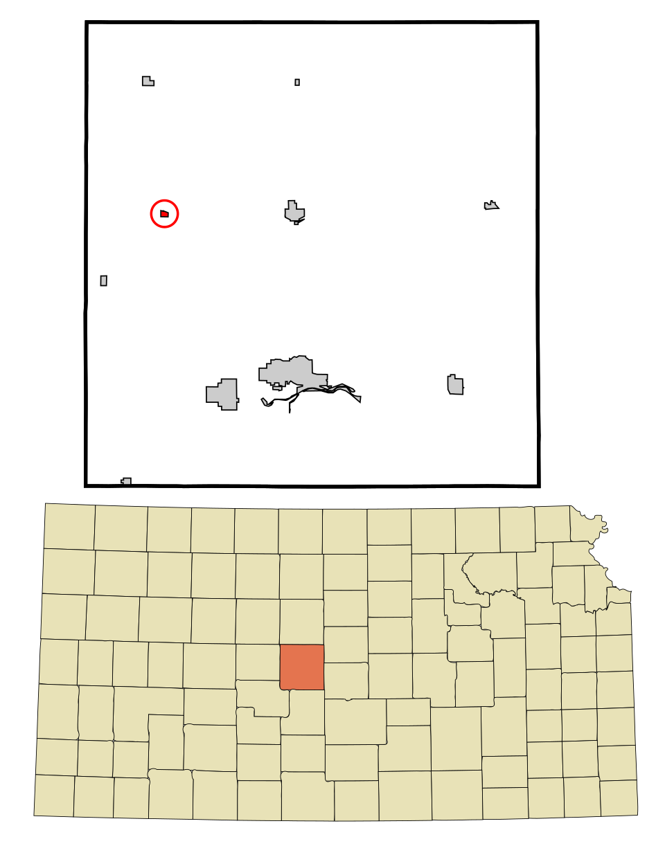 Locator map of Olmitz