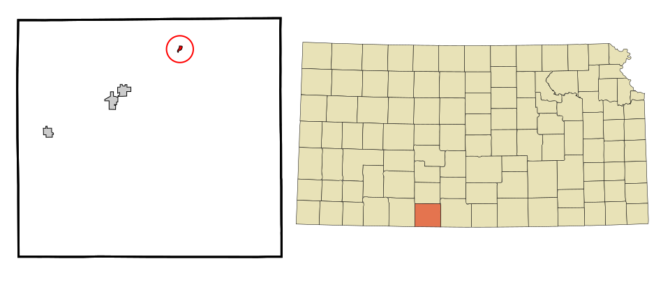 Locator map of Wilmore