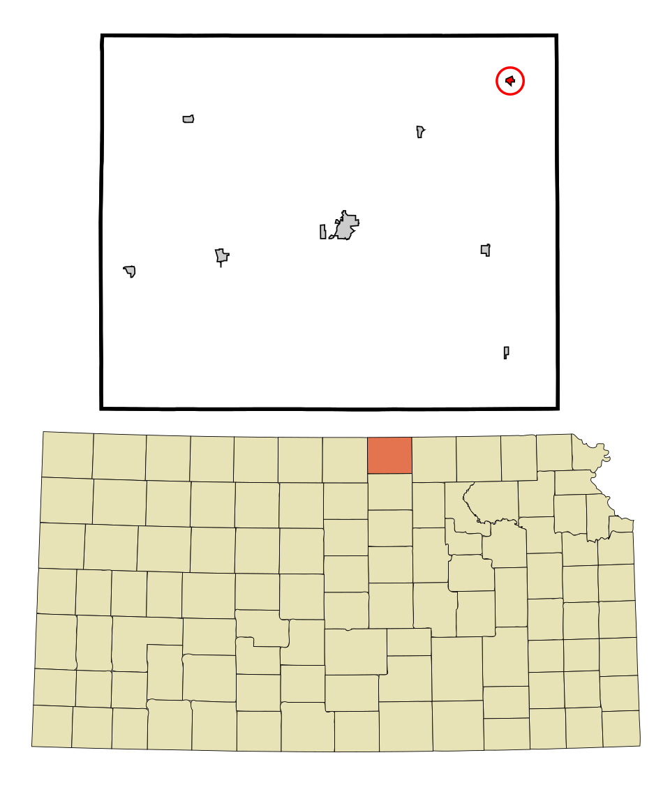 Locator map of Narka