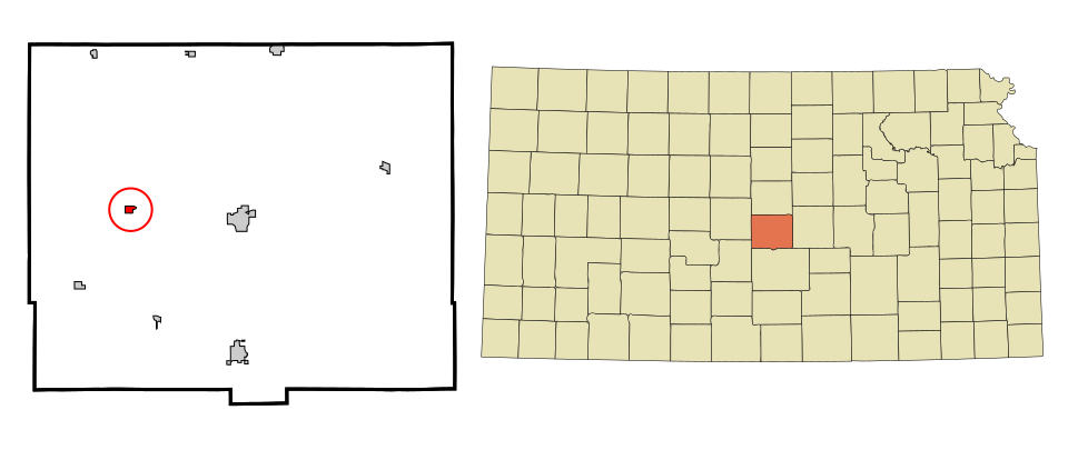 Locator map of Chase