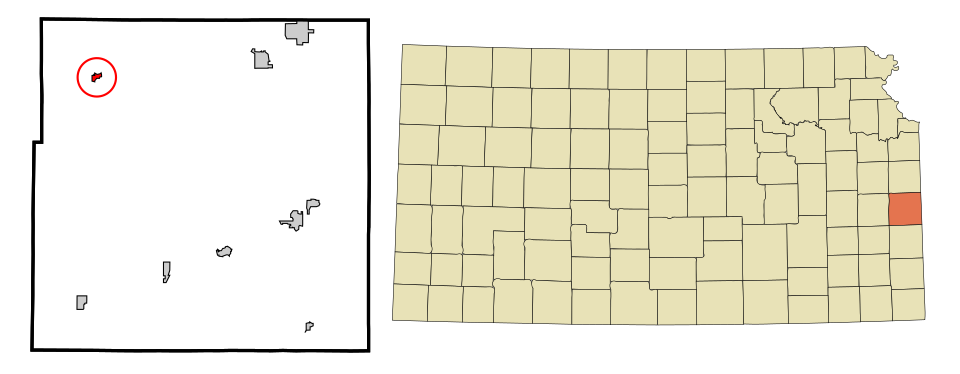 Locator map of Parker