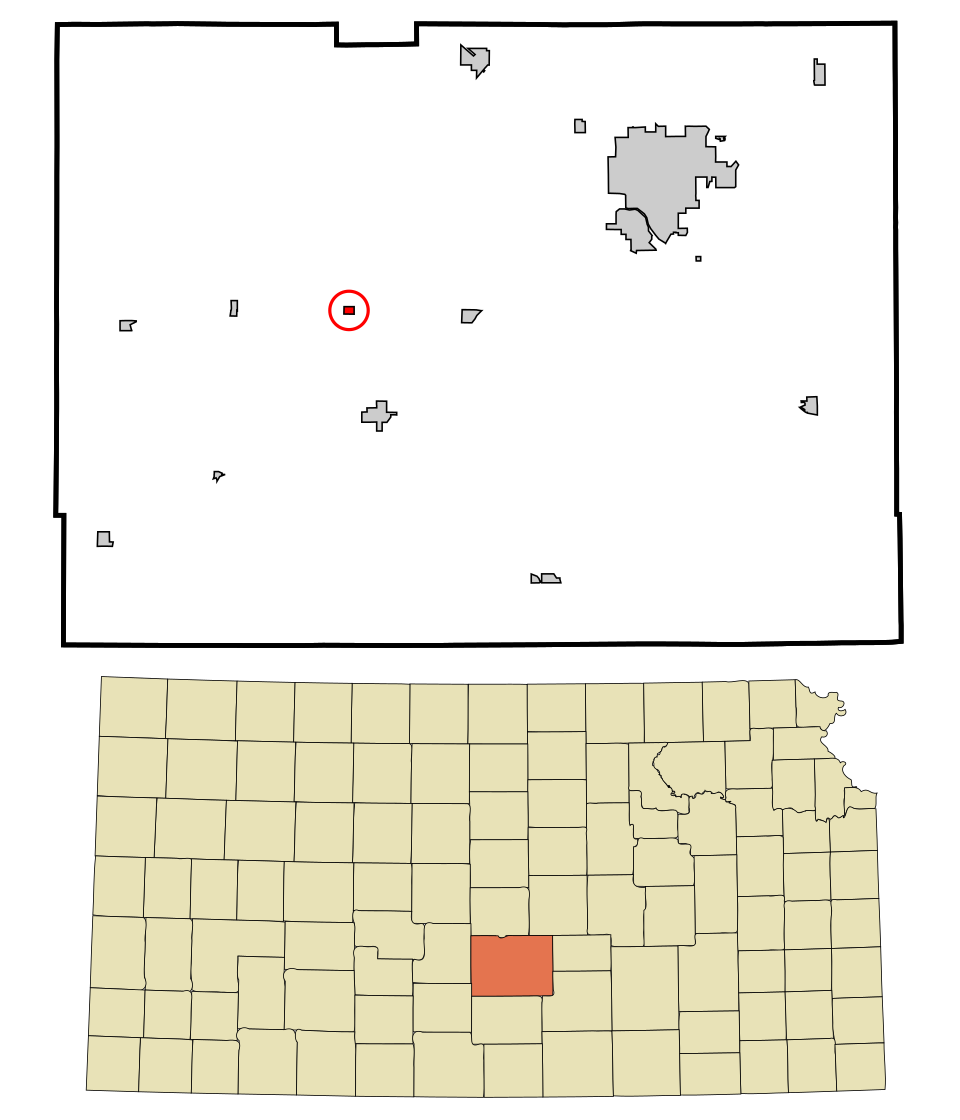 Locator map of Abbyville
