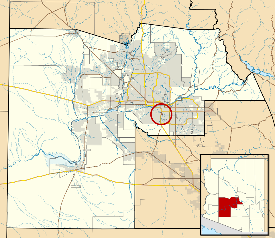 Locator map of Guadalupe