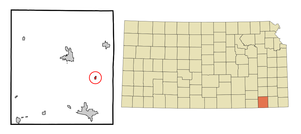 Locator map of Liberty