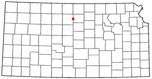 Locator map of Tipton