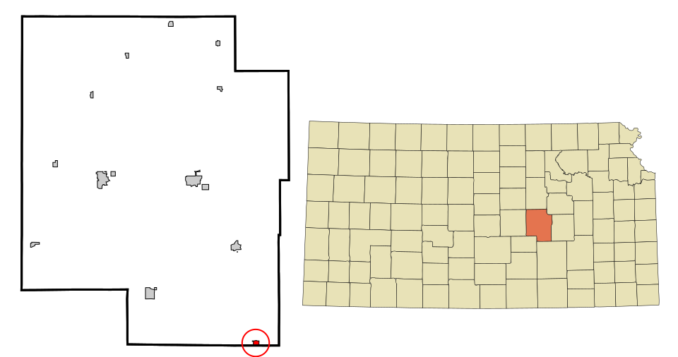 Locator map of Burns