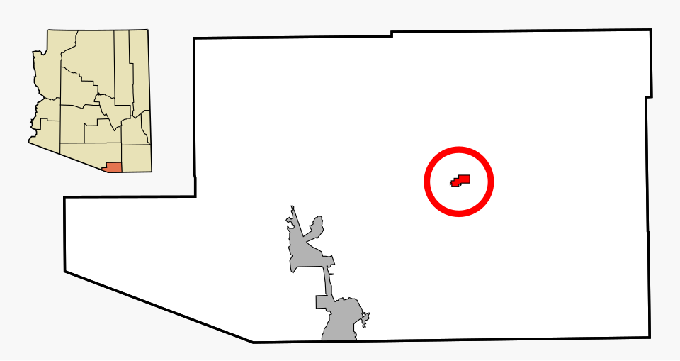 Locator map of Patagonia