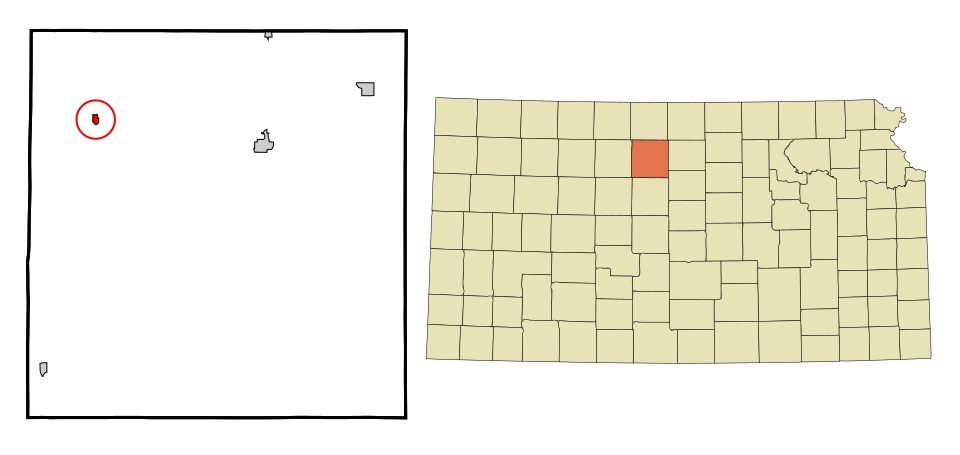 Locator map of Alton