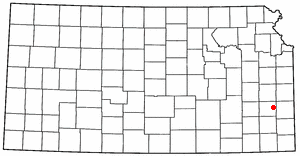 Locator map of Moran