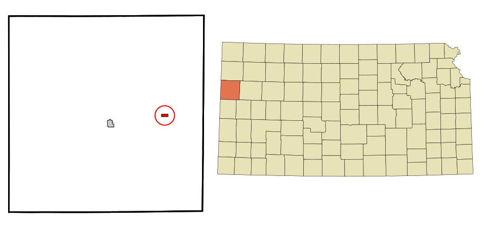 Locator map of Wallace