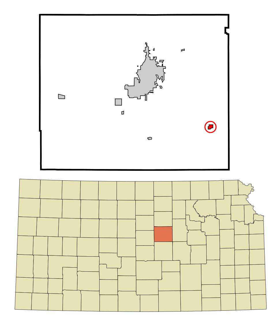 Locator map of Gypsum