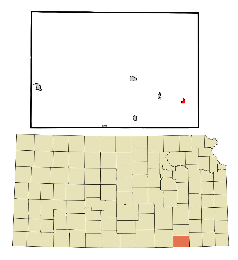 Locator map of Niotaze