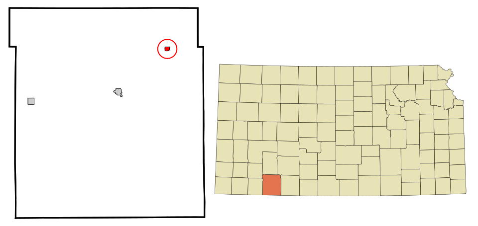 Locator map of Fowler