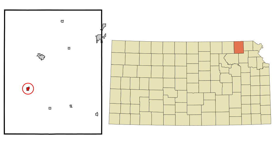 Locator map of Centralia