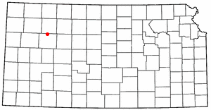 Locator map of Grainfield