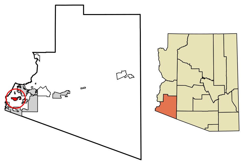 Map of Somerton