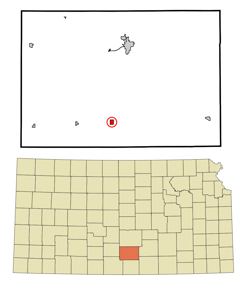 Locator map of Spivey