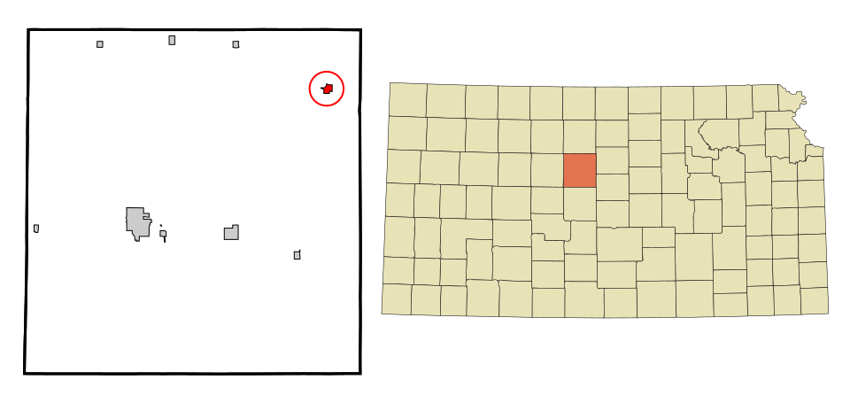 Locator map of Lucas