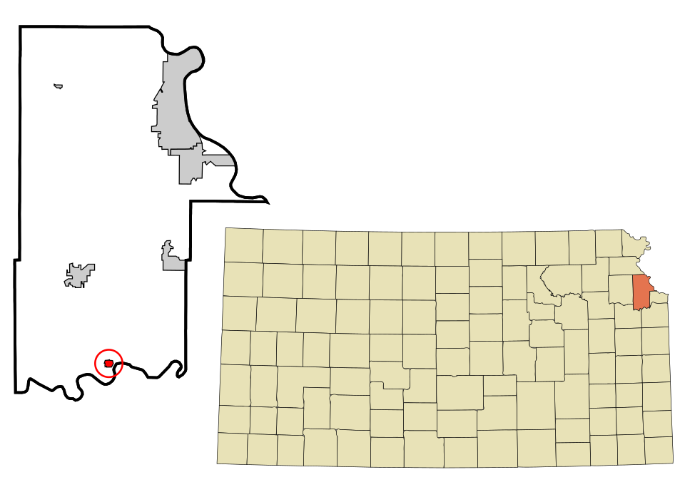 Locator map of Linwood