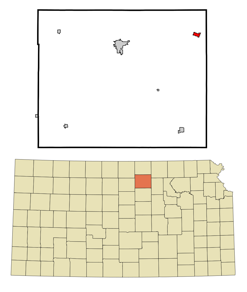 Locator map of Clyde