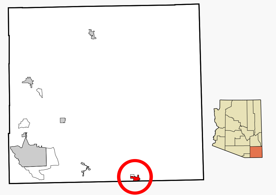 Locator map of Douglas