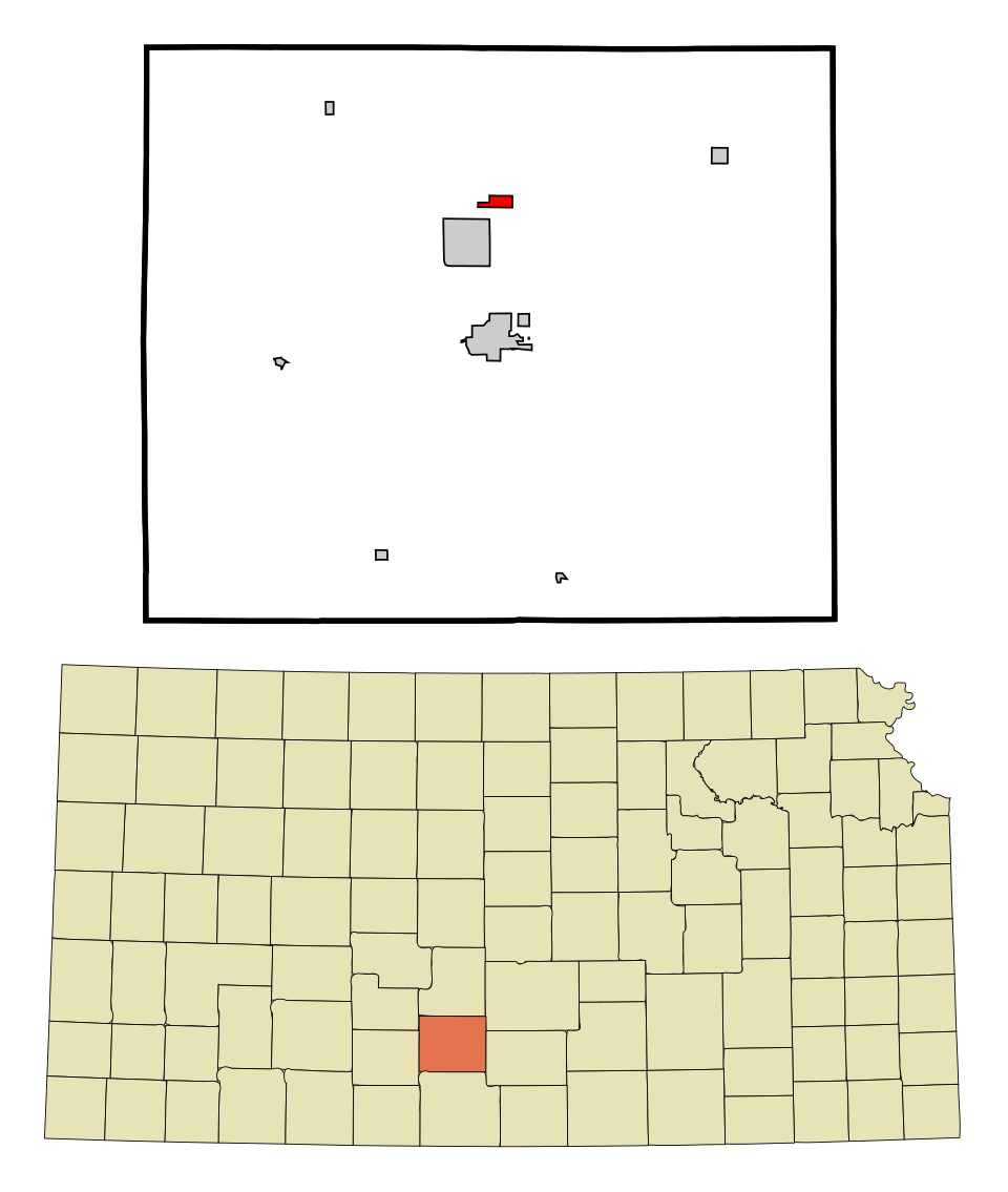 Locator map of Iuka