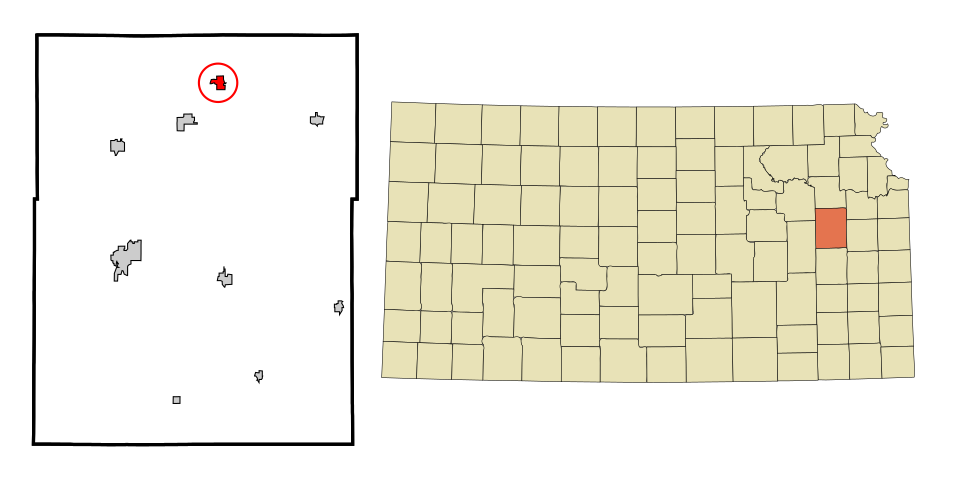 Locator map of Carbondale