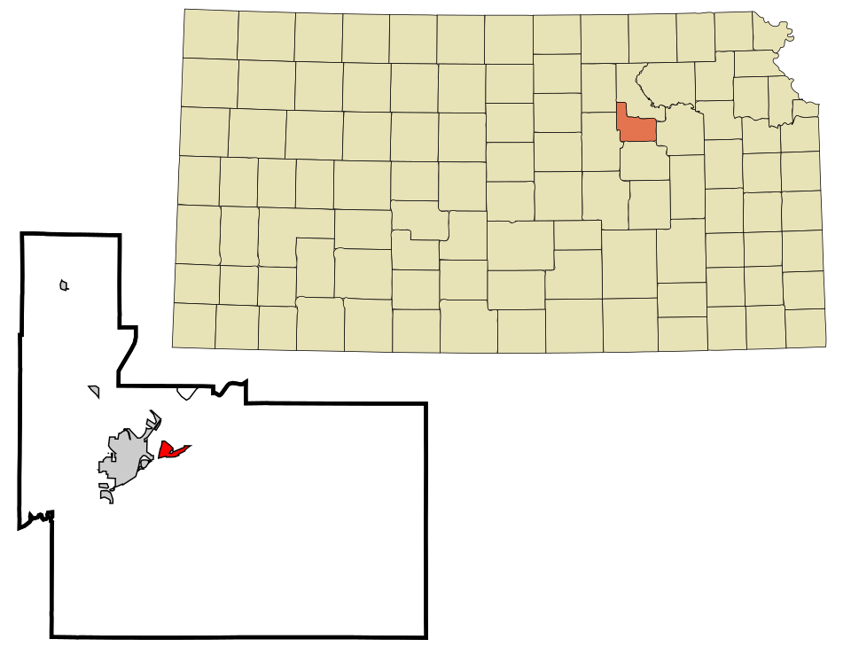 Locator map of Grandview Plaza