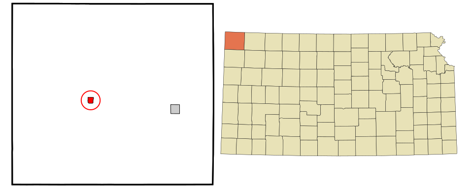 Locator map of St. Francis