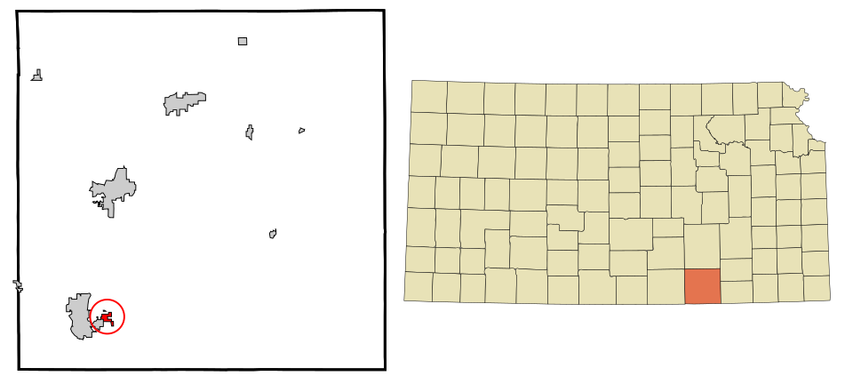 Locator map of Parkerfield