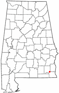 Locator map of Grimes