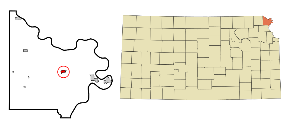 Locator map of Troy