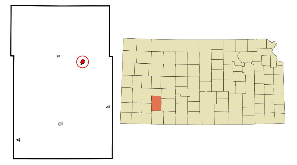 Locator map of Cimarron