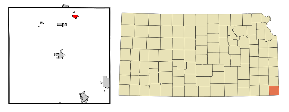 Locator map of Weir
