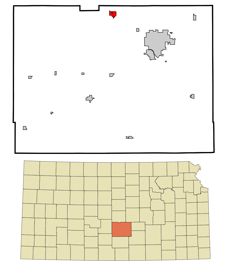 Locator map of Nickerson